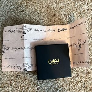 Catbird bracelet necklace gift box withh pink catbird gift paper